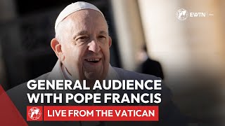 LIVE from the Vatican  General Audience with Pope Francis  May 15th 2024 [upl. by Kall]