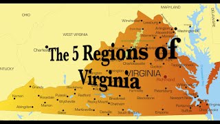 Five Regions of Virginia [upl. by Gahan]