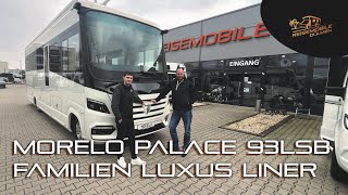 Wohnmobil MORELO Palace 93LSB Familien Luxus Liner 749 Tonnen mit Führerschein Klasse 3 fahren [upl. by Topping66]