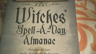 Llewellyn’s 2021 Witches’ SpellADay book review [upl. by Tewfik714]