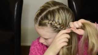 How to French Braid Your Own Hair Into Pigtails [upl. by Eecart]