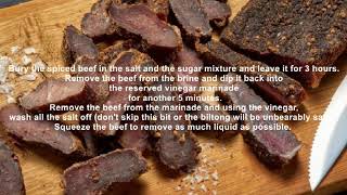 South African Biltong [upl. by Ailaro]