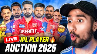 🔴 OMG RISHABH PANT 27 CR  LSG  KL RAHUL IN DC🫠  RCB😂  IPL AUCTION 2025 LIVE [upl. by Okkin]