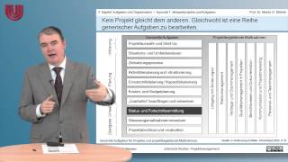 Teil 4 Beispielprojekte und Aufgaben Projektmanagement 2 Aufgaben und Organisation [upl. by Ayital]