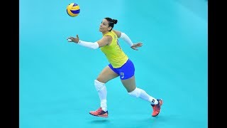 Grand Prix 2017  Tandara Caixeta best player in Brazil 🏐 [upl. by Violetta]