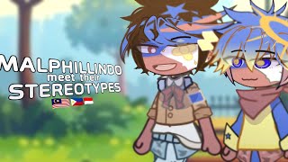 Malphillindo Meet Their Stereotypes SHORT  Countryhumans [upl. by Sivia]