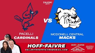 Pacelli vs McDonell  2024 WIAA Volleyball [upl. by Towney]