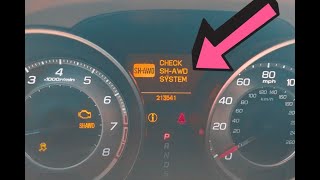 Quick Fix Acura Mdx quotCHECK SHAWD SYSTEMquot Warning [upl. by Arimlede]