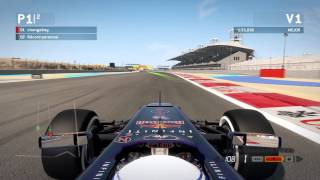 F1 2013 Reglajes  Setup Sakhir  Bahrein  con mando [upl. by Naic190]