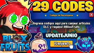 🤑 29 CÓDIGOS DE BLOX FRUITS CODES ROBLOX JUNIO 2024 [upl. by Zabrina584]