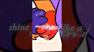 shine bright like a diamond shine bright like diamond fnaf edit [upl. by Kobylak]