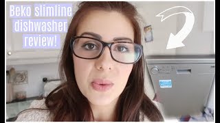 BEKO SLIMLINE DISHWASHER REVIEW  AOcom  KERRY CONWAY [upl. by Rafi463]