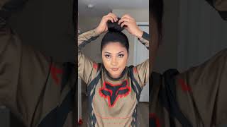 Truco coleta retoshorts30 hairstyle peinados peinadosrapidos hairtutorial [upl. by Wolff]