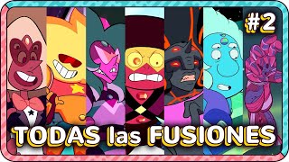 TODAS las FUSIONES de Steven Universe Pt 2 [upl. by Eiramlehcar934]