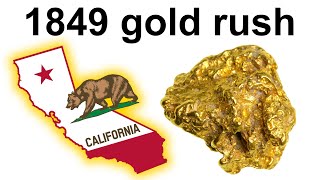 The California 1849 gold rush – facts and history [upl. by Ahsenak]