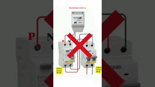 ELCB mounting and wiring with right way explore music trading electrician electricfanrepair [upl. by Warfold]