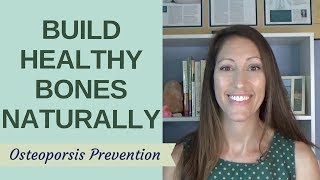 How to BOOST Bone Density amp Bone Mass Naturally  Osteopenia and Osteoporosis Treatment [upl. by Alecram]