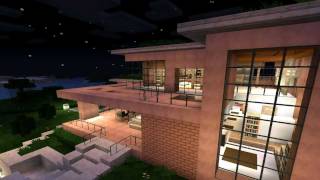 Minecraft modern house 2 Modernes Haus HD [upl. by Brucie]