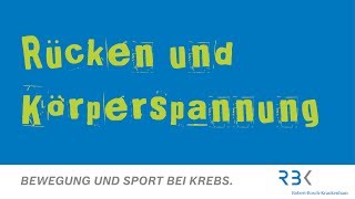 Sport in der Tumortherapie RumpfWorkout mit konkreter Anleitung [upl. by Ecirtac]