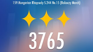 Liszt Hungarian Rhapsody No15 Rákóczy MarchPiano Tiles Umod CALC [upl. by Pelagia416]