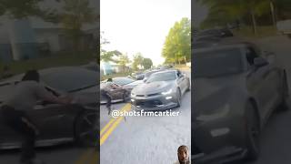 Camaro crashes into thief explore automobile cars crash camaro takeover shorts trending [upl. by Conway]