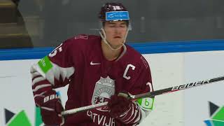 Latvia vs Canada  2022 IIHF World Junior Championship [upl. by Seema]