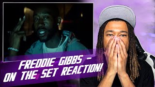 Freddie Gibbs  “On The Set” Official Music Video REACTION [upl. by Annodal]