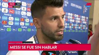 Kun Agüero quotQue Sampaoli diga lo que quieraquot [upl. by Desiri989]