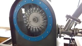 pelton wheel turbine test rig [upl. by Atilamrac]