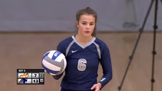 Osseo vs Champlin Park Girls High School Volleyball [upl. by Lorilyn581]