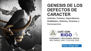 AA Genesis de las Debilidades Humanas y los Defectos de Carácter Análisis de Personalidad y Catarsis [upl. by Orecul]