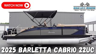 2025 Barletta Cabrio 22UC Walkaround and Review [upl. by Savory848]