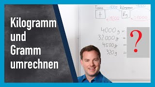 Gewichte in der Grundschule Kilogramm und Gramm [upl. by Funch]