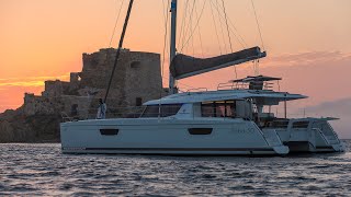 Saba 50  Fountaine Pajot Sailing Catamarans version française [upl. by Fabrienne]