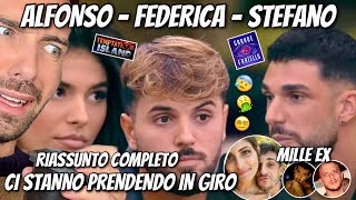 DA TEMPTATION ISLAND AL GRANDE FRATELLOLA STORIA DI ALFONSO FEDERICA E STEFANO  Spillin’ the tea🥤 [upl. by Inman318]