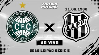 🔴 CORITIBA X PONTE PRETA  110824  CAMPEONATO BRASILEIRO SÉRIE B 2024  AO VIVO [upl. by Sobmalarah]