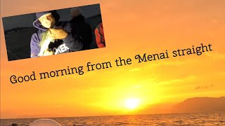 Early morning on the Menai straight uk bass fishing [upl. by Wearing]