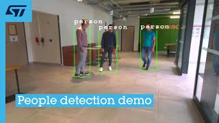 STM32N6  People detection demo [upl. by Fugate]