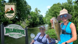 We Spent 2 Days Kayak Fishing For Smallmouth Bass in Falmouth Kentucky  South Fork Licking River [upl. by Harv]