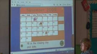 Morning Meeting using the SMART Board Part 1 [upl. by Rases585]