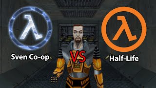 Sven Coop vs HalfLife actually [upl. by Tterraj]