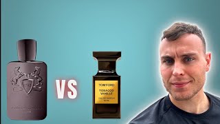 Parfums de Marly Herod Review  PDM Herod vs Tom Ford Tobacco Vanille [upl. by Erlond]