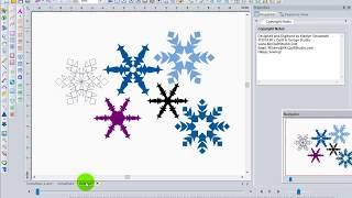 Art and Stitch  Quick Snowflakes [upl. by Zarihs285]