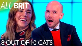 8 Out of 10 Cats with Tom Allen and Mel C  S19 E04  All Brit [upl. by Ahsinahs5]