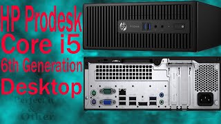 HP Prodesk Core i5 6th Generation Desktop [upl. by Cirdla]