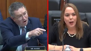 Rep Massie CALLS OUT Lying Witness at House Hearing [upl. by Tra]