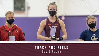 Virginia Tech Track amp Field  ACC Indoor Championships Day 1 Recap [upl. by Sharity]