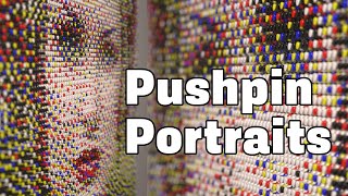 Make Real Push Pin Portraits with Help from Photoshop Indexed Color [upl. by Leuqim]