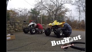 The AllTerrible Vehicles 2008 Suzuki Quadsport 250 and LTZ 400  Episode 1 [upl. by Ceil]