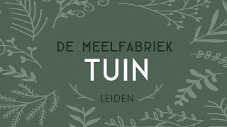 De Meelfabriek tuin in Leiden [upl. by Yhprum]